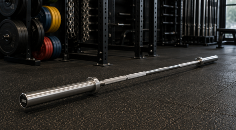 Barra olímpica frente a barra estándar: ¿qué diámetro necesitas realmente para tu gimnasio en casa?