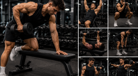 Entrenamiento de cuerpo completo con mancuernas: 30 minutos para obtener resultados reales