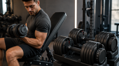 Mancuernas ajustables de 40 kg: máximo rendimiento para gimnasios domésticos profesionales