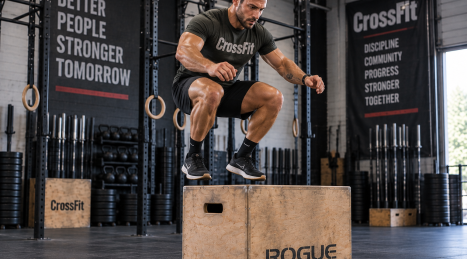 Wie viel Platz braucht man für den Box Jump?