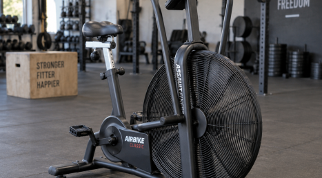 Sicurezza air bike: assetto scorretto e spazio intorno alla ventola