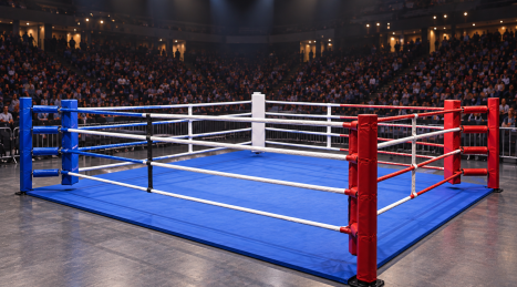 Quanto spazio serve intorno al ring boxe: guida per progettare l'area