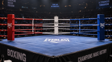 Manutenzione ring boxe: controllo di corde, telo e struttura