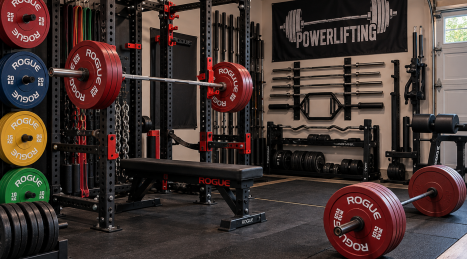 Attrezzatura powerlifting per home gym: come scegliere una postazione completa