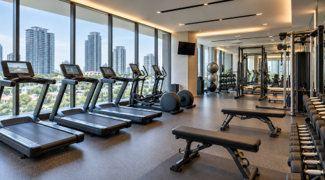 Mantenimiento del gimnasio del edificio: plan de inspecciones y limpieza