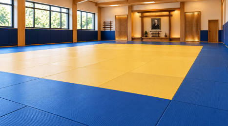 Tatamis de judo para dojos: criterios de elección y configuración