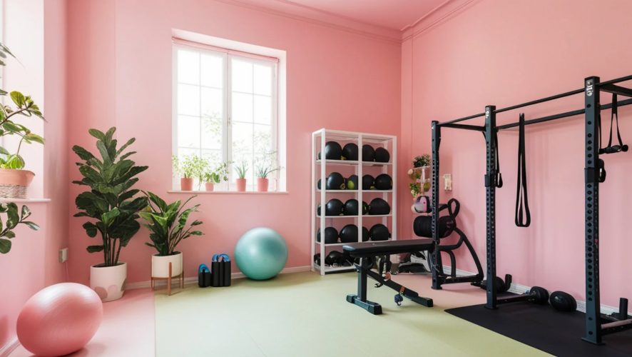 What elements are really prioritized to give credibility and functionality to a small professional space