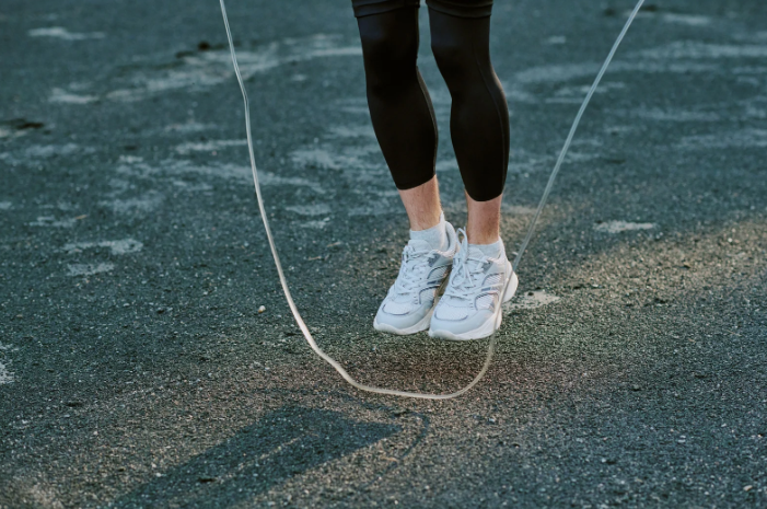 Integrate barre rope and jogging in a typical week
