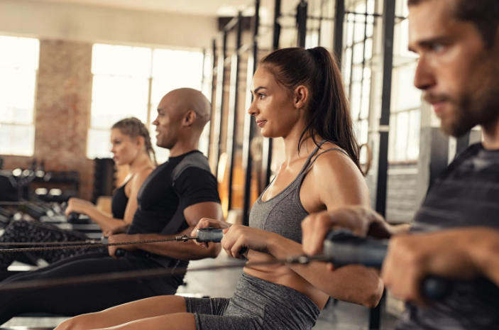 20-minute workouts on the rowing machine for those with limited time