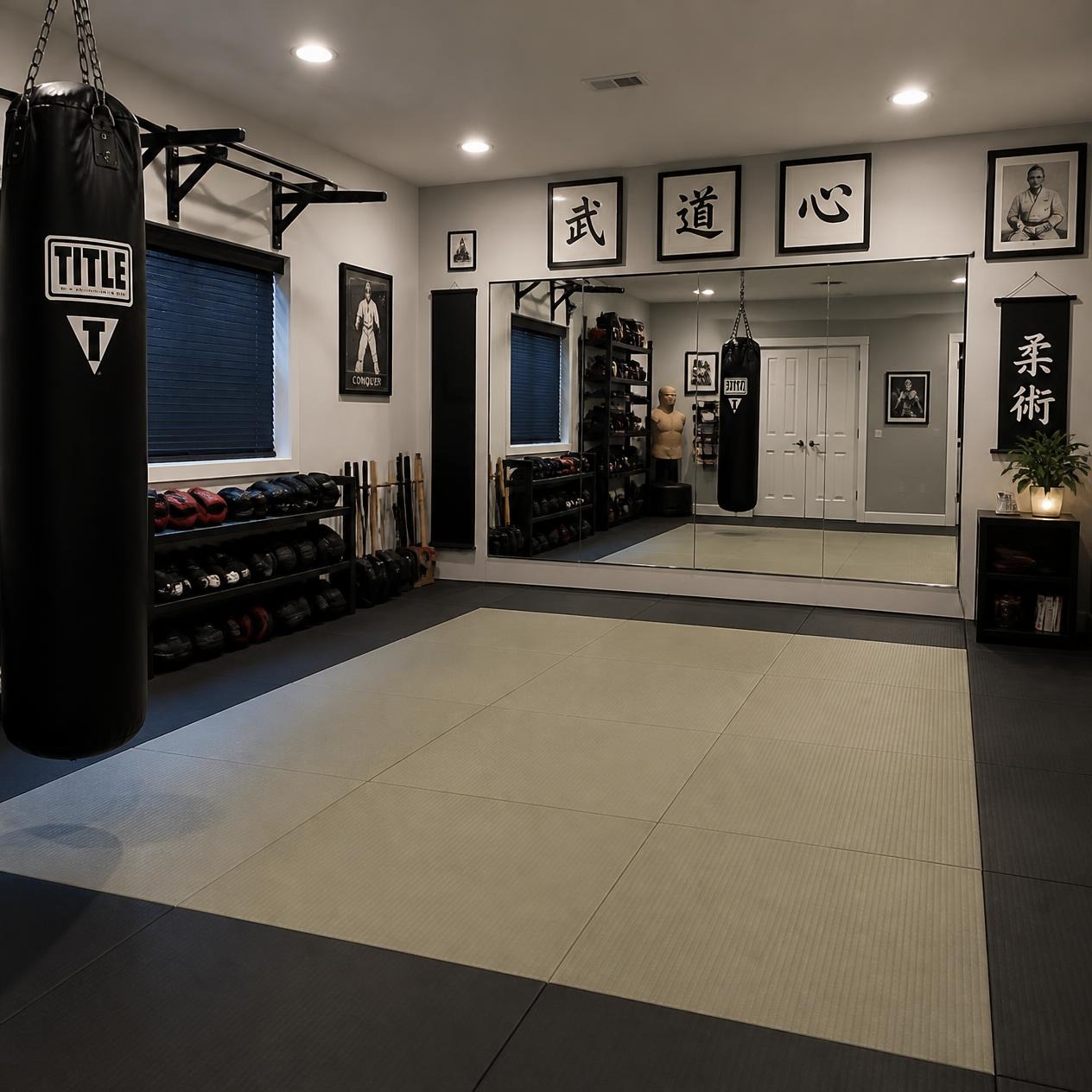 Allestire una Home Gym per Arti Marziali in 5 mq