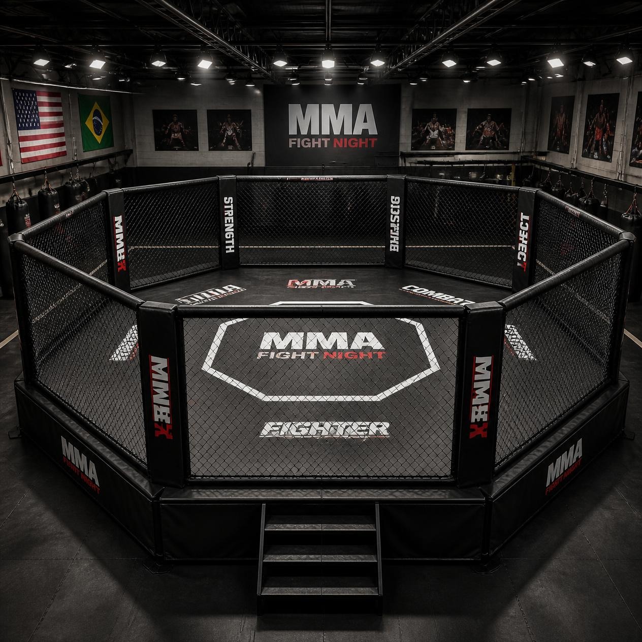 Ring da Boxe vs Gabbia MMA: Quale Scegliere per la tua Palestra?