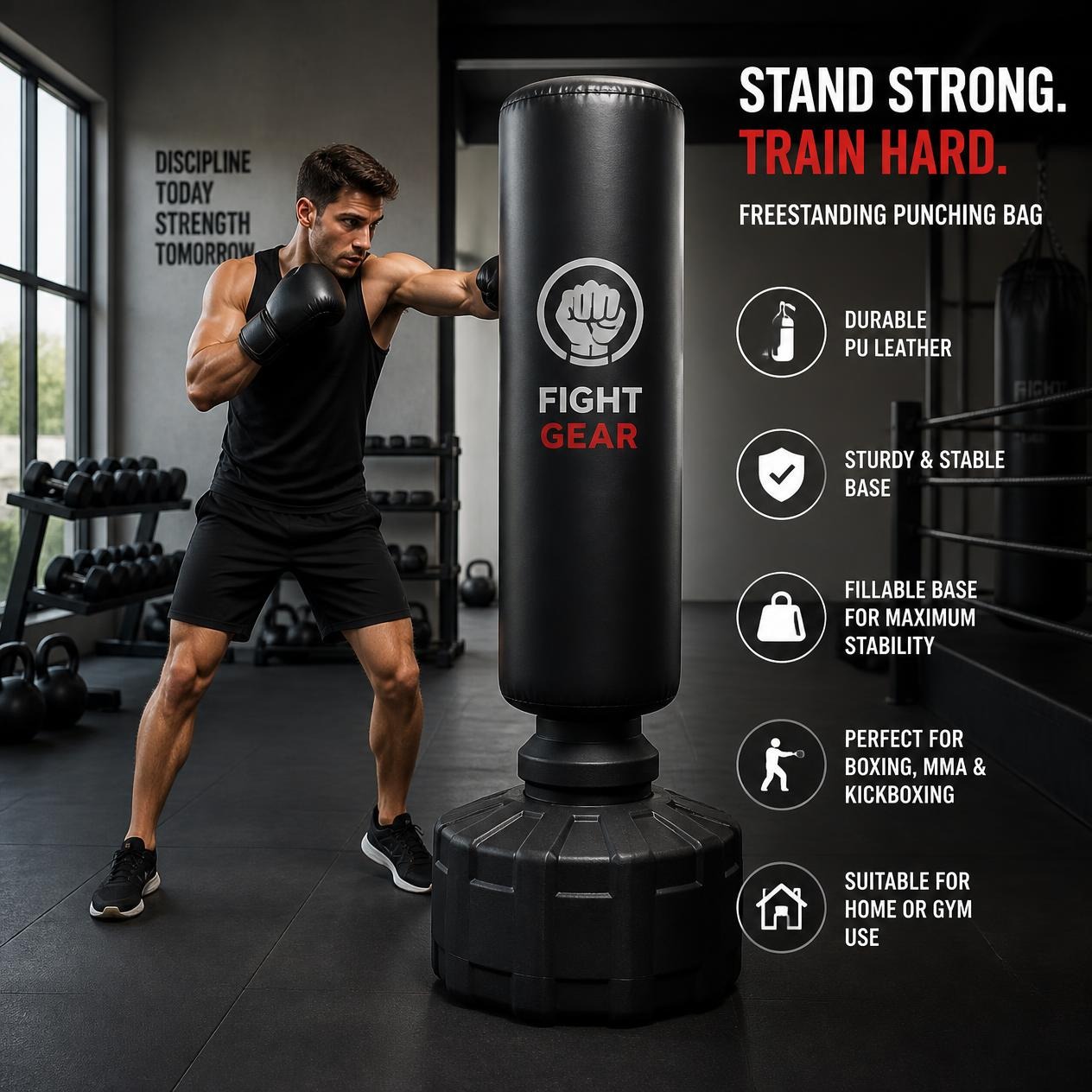 Supporto per Sacco da Boxe: Parete, Soffitto o Autoportante? Guida Completa alla Scelta