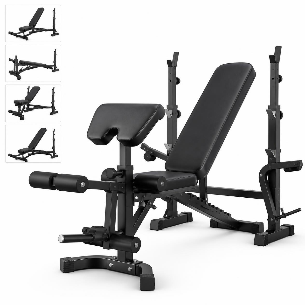 Banco de gimnasio multifuncional frente a soporte de pesas: ¿cuál elegir para tu gimnasio en casa?