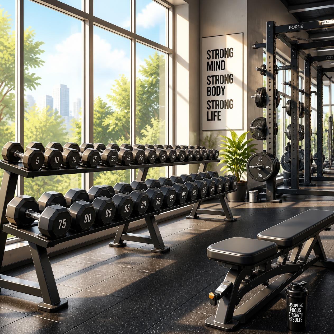Kettlebell frente a mancuernas: ¿cuál es el mejor aparato para usar en casa?