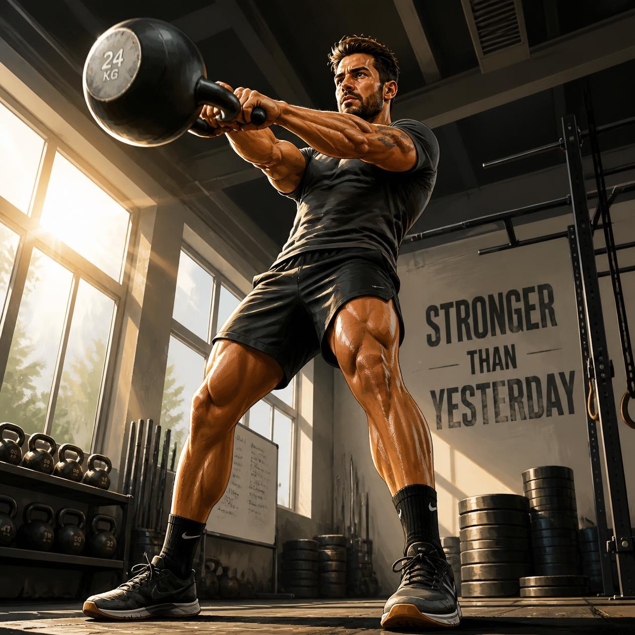 Swing con kettlebell: la técnica correcta para evitar lesiones de espalda