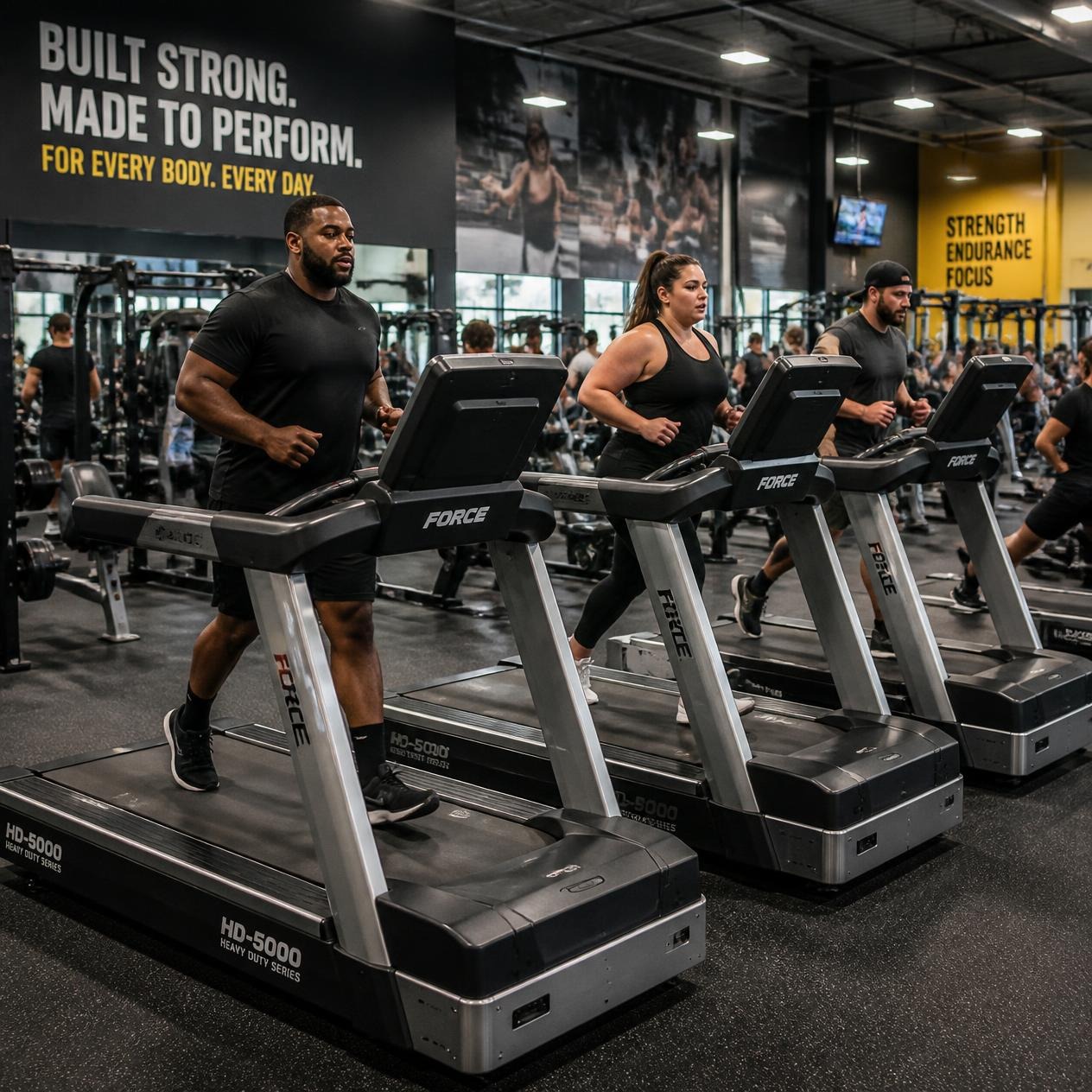 Cintas de correr para personas con sobrepeso: guía de modelos con una capacidad de 150-180 kg