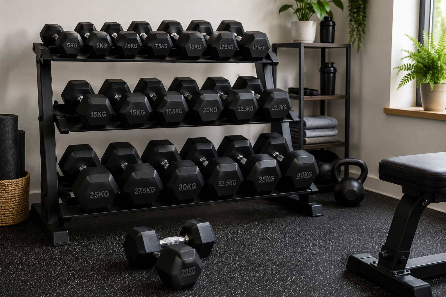 Las mejores mancuernas para el gimnasio en casa: guía para elegir el juego ideal