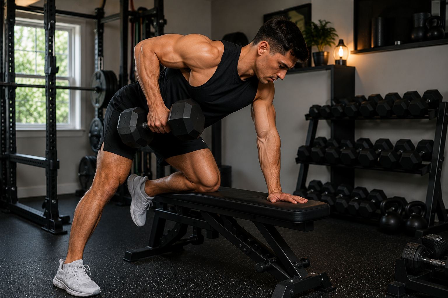 Ejercicios para la espalda con mancuernas: consigue una espalda en forma de V incluso en tu gimnasio en casa