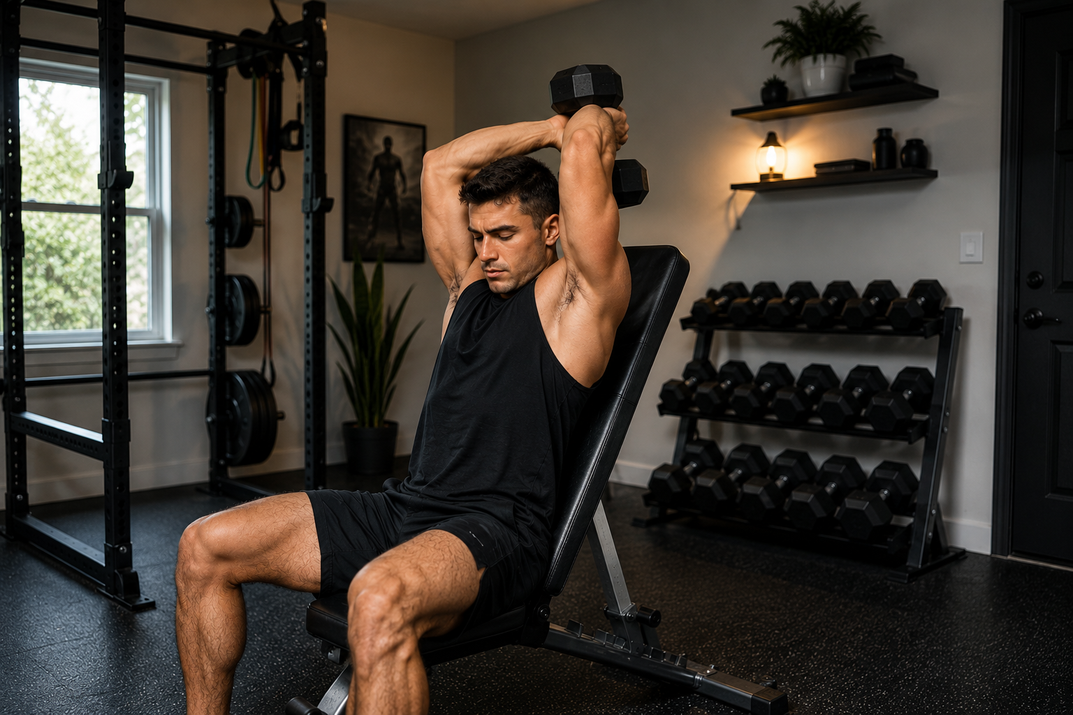 Cómo montar un gimnasio en casa con mancuernas: guía de costes y montaje