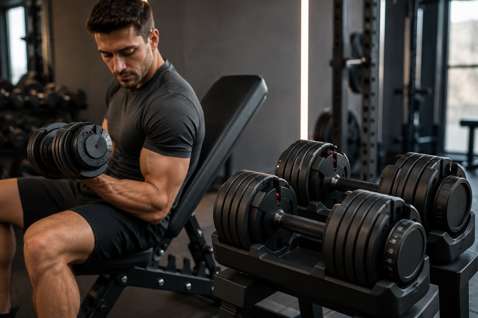 Mancuernas ajustables de 40 kg: máximo rendimiento para gimnasios domésticos profesionales