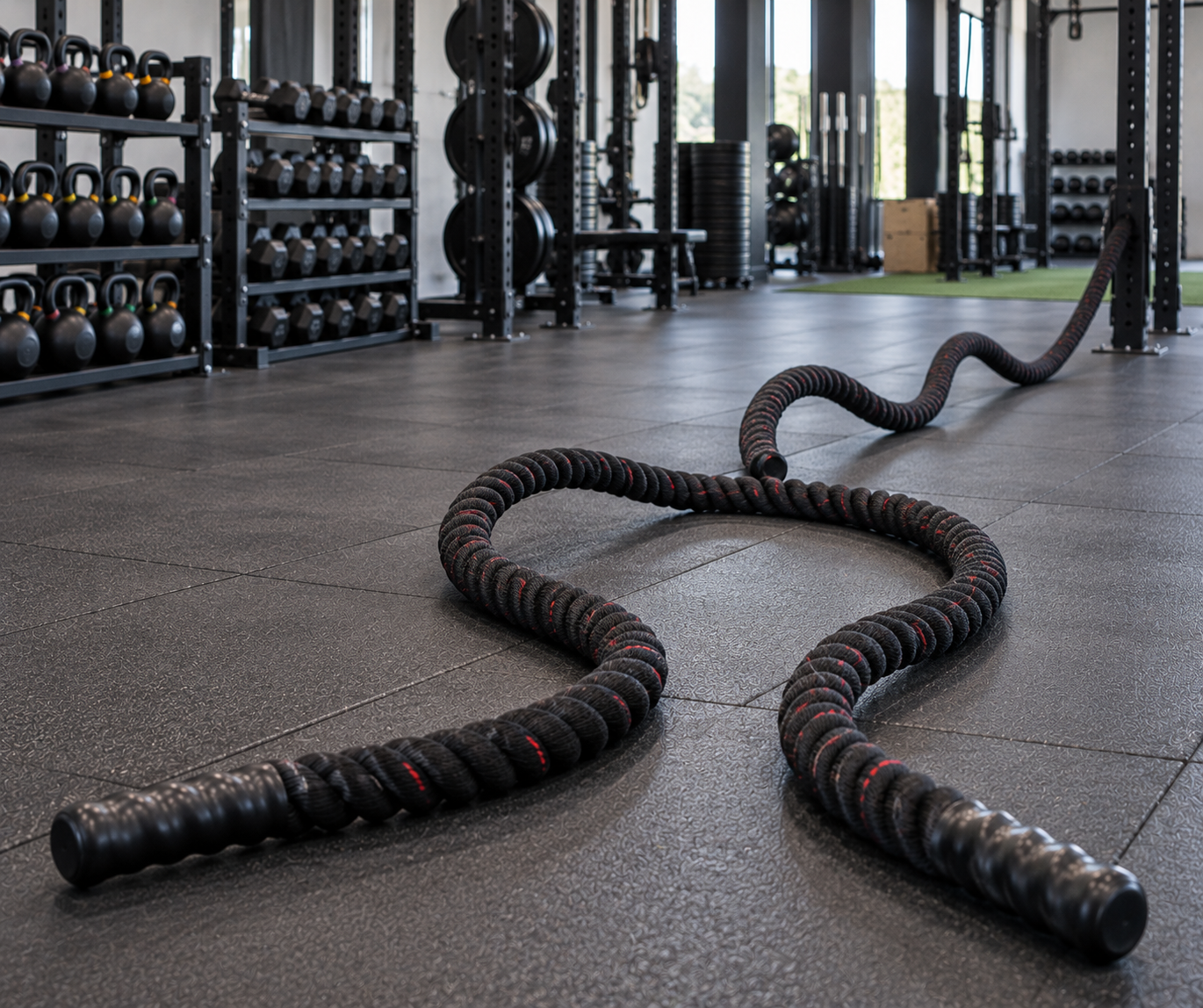 So wählst du Länge und Durchmesser des Battle Ropes aus