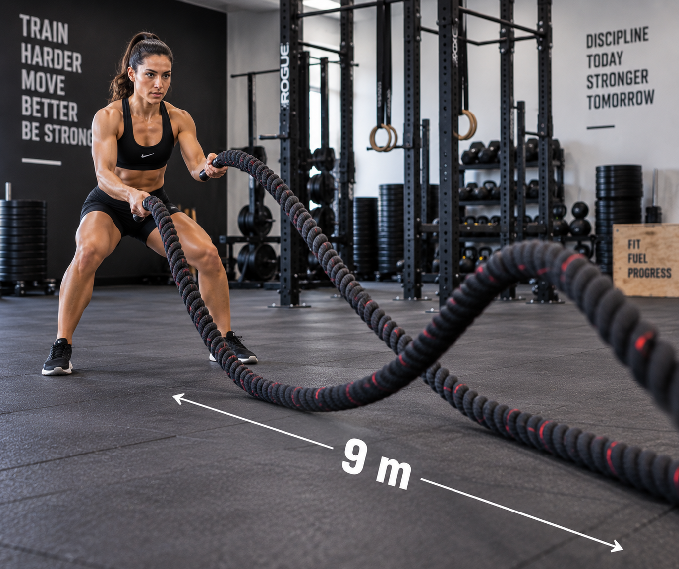 Battle Rope 9 m vs. 12 m