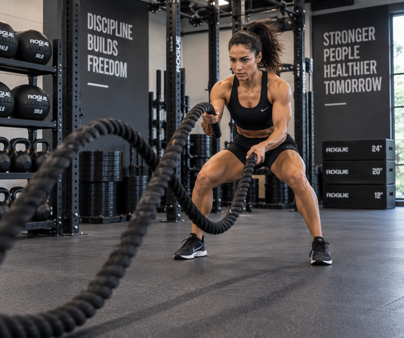 Pflege des Battle Ropes: Reinigung und Überprüfung auf Verschleiß