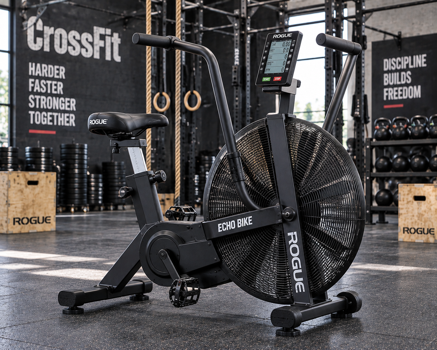 Air bike per CrossFit: requisiti e utilizzo