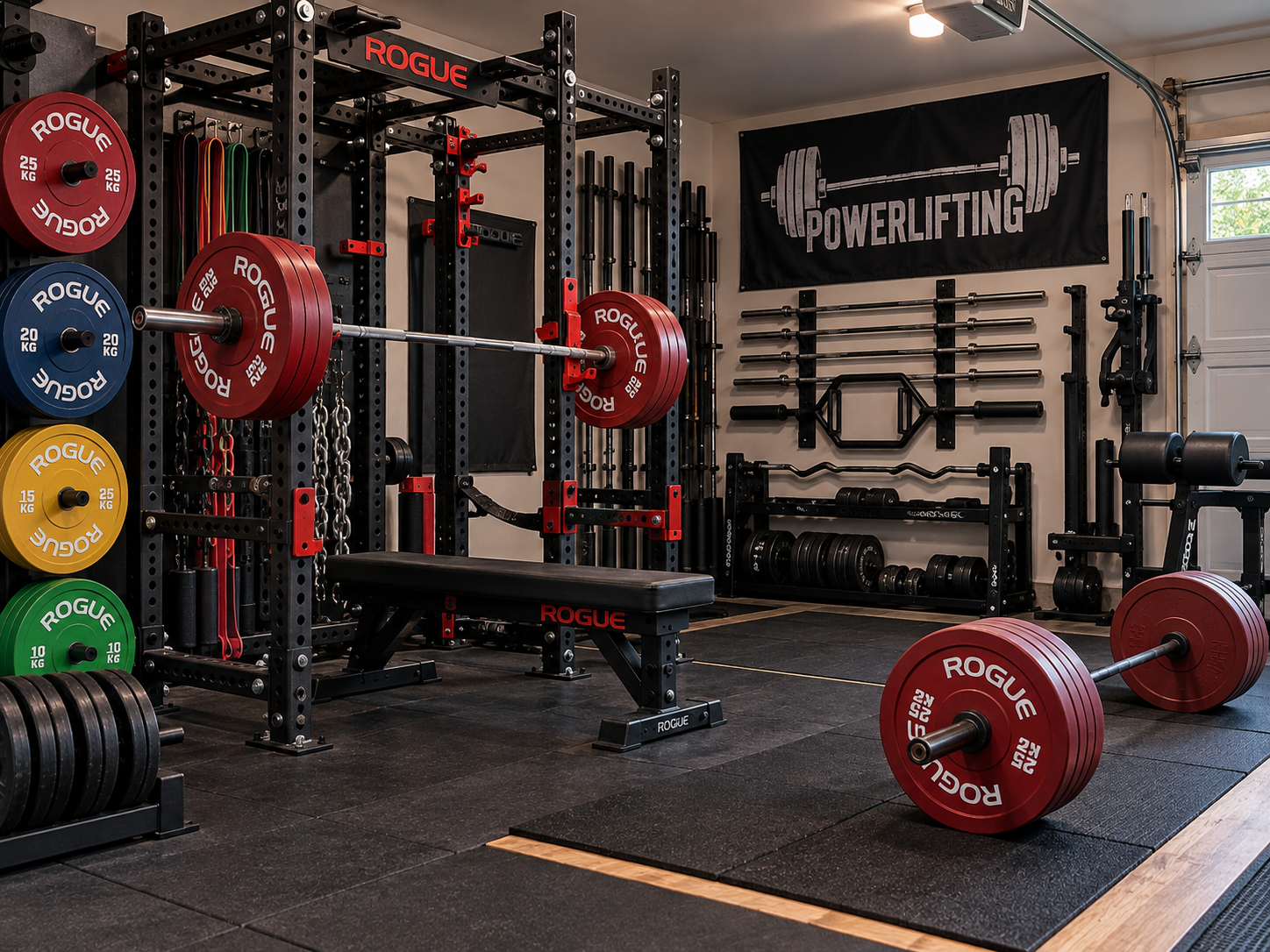 Attrezzatura powerlifting per home gym: come scegliere una postazione completa