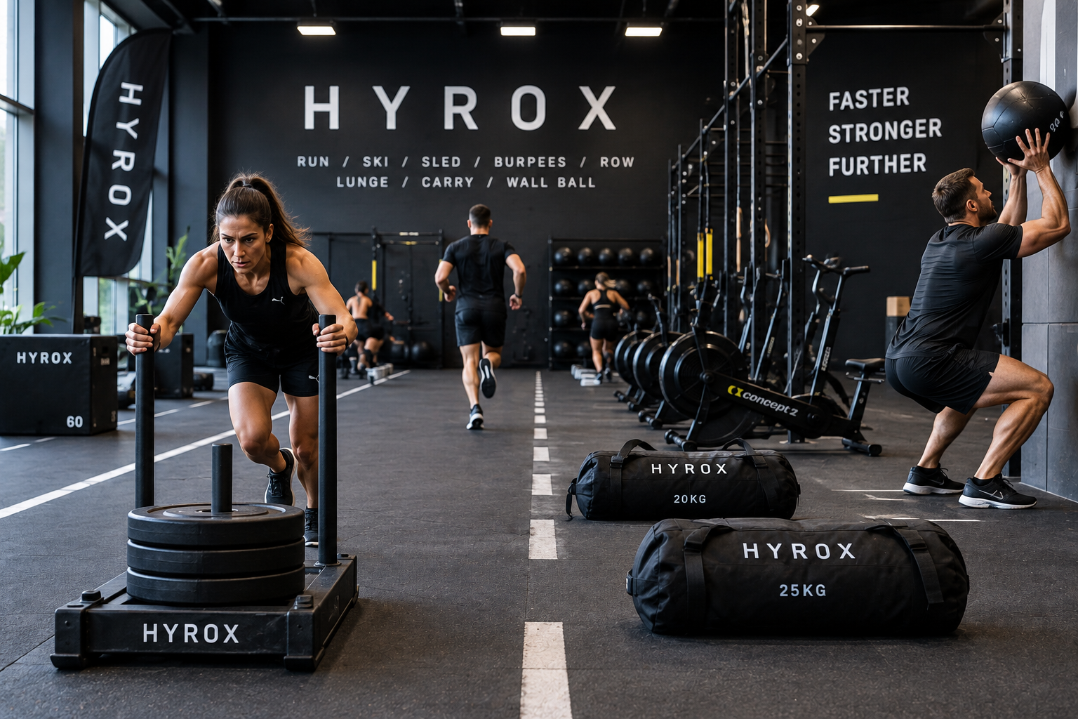 ¿Qué material se necesita para entrenar para el Hyrox?