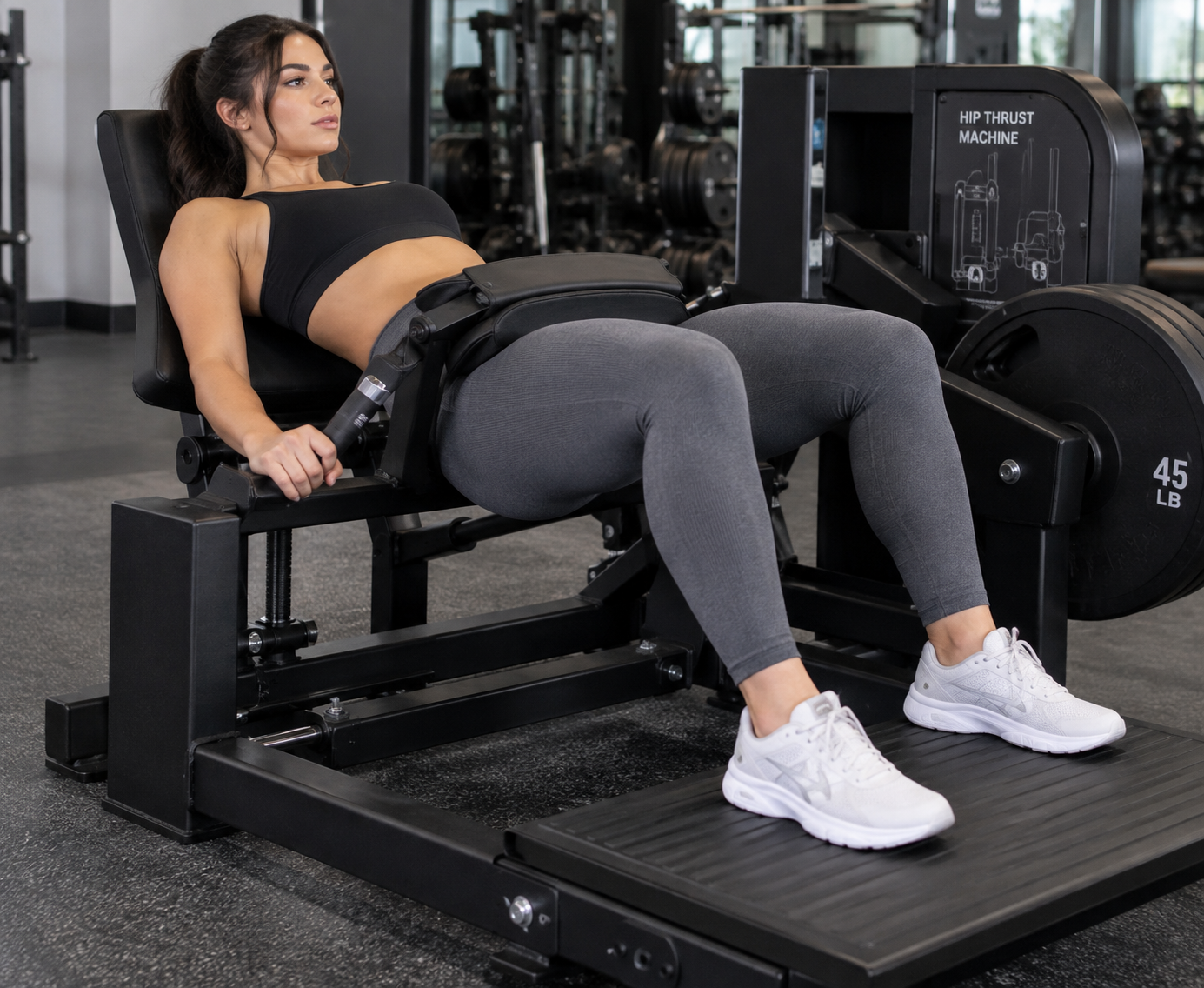 Seguridad en la máquina de hip thrust: cómo evitar ajustes incorrectos y un cinturón desgastado