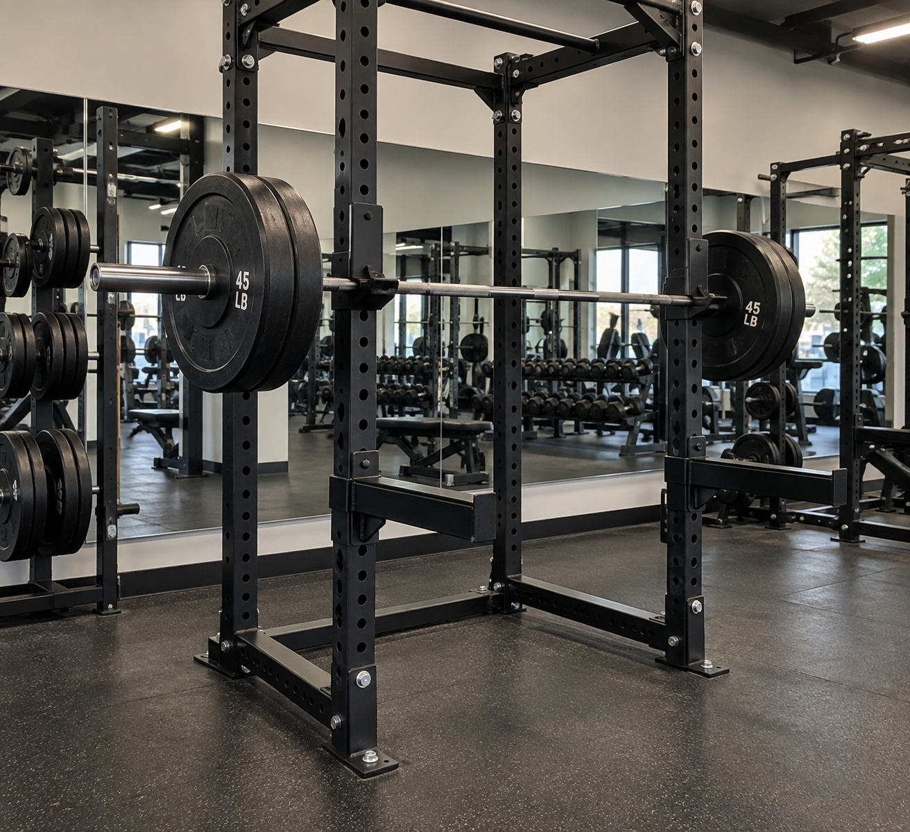 Power rack frente a soporte para sentadillas: diferencias, uso y criterios de elección