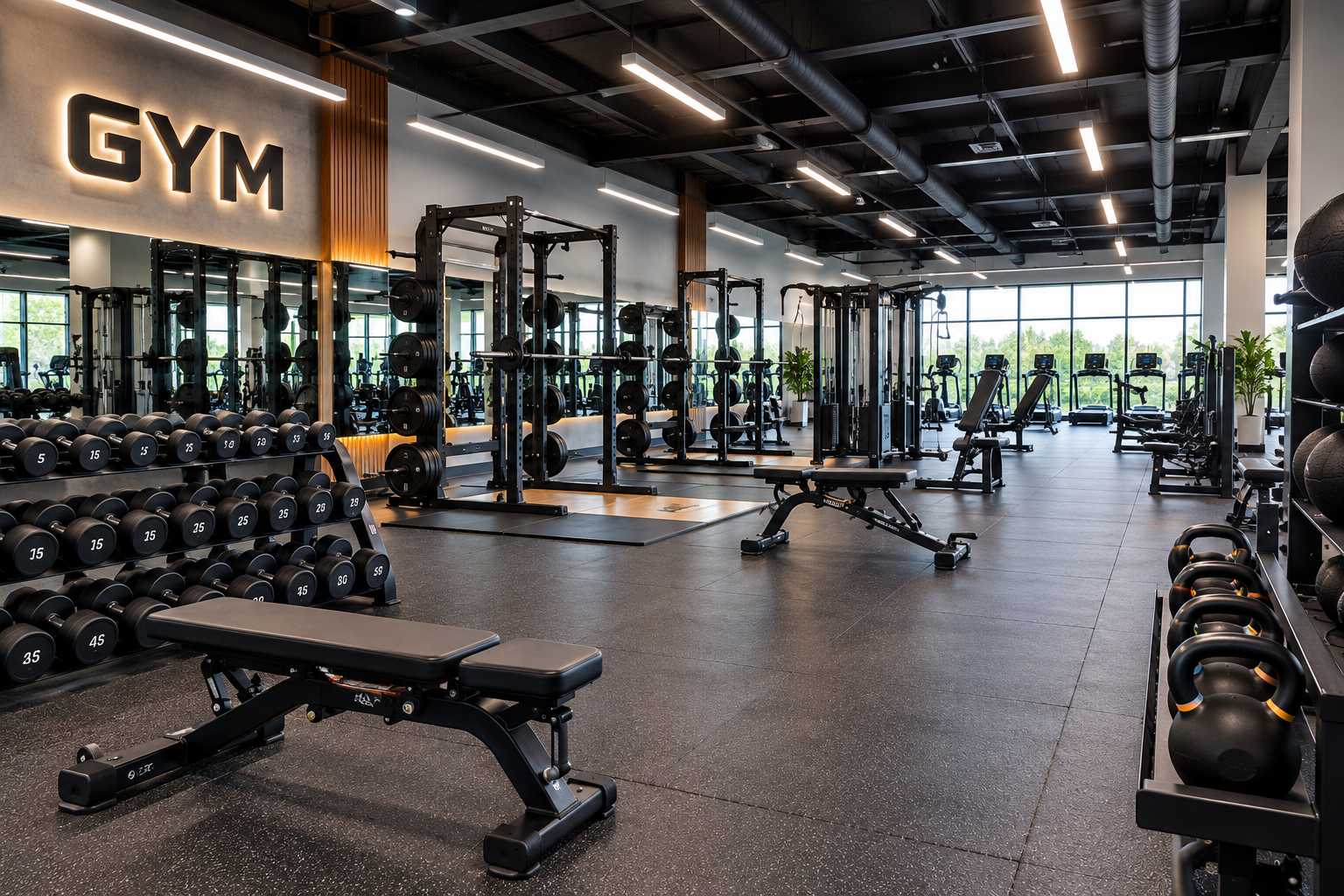 Cómo elegir el local y el equipamiento para abrir un gimnasio
