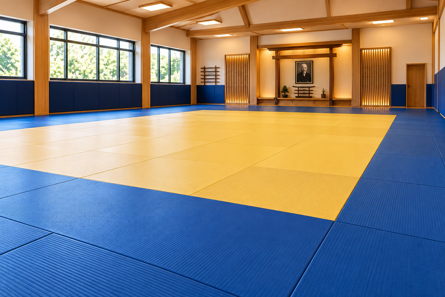 Tatamis de judo para dojos: criterios de elección y configuración