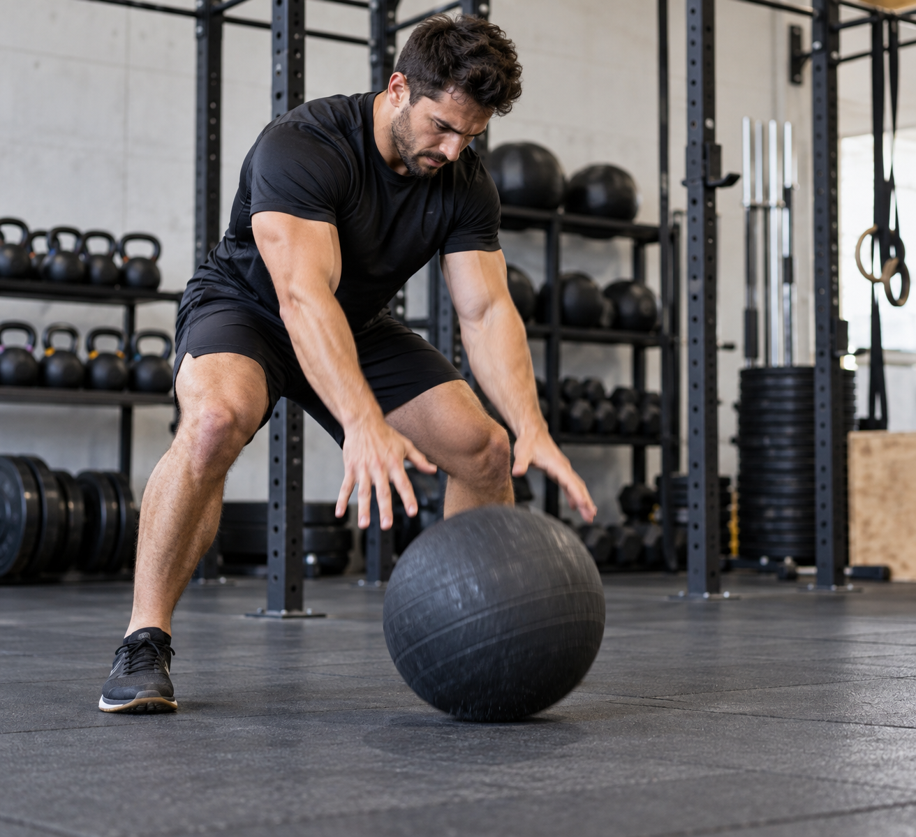 Mantenimiento de la pelota Slam: limpieza y comprobación de grietas