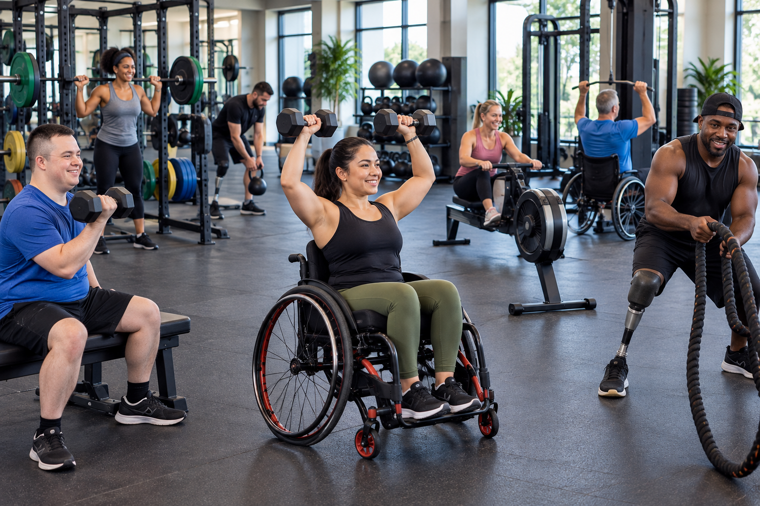Criterios para elegir equipamiento deportivo inclusivo: guía práctica para gimnasios e instalaciones deportivas