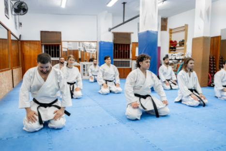 Tatami componibile per palestre temporanee e fiere sportive